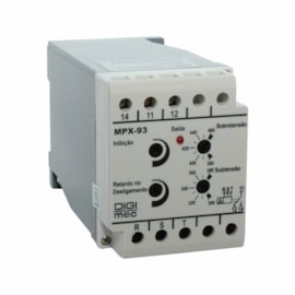 Supervisor de Redes Trifásico para F/Fase-Seq. - Sub.Sob Tensão 380V Digimec Supervisor de Redes Trifásico para F/Fase-Seq. - Sub.Sob Tensão 380V Digimec