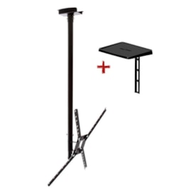 Suporte para TV 10"-55" Teto 5 Movimentos Brasforma Suporte para TV 10"-55" Teto 5 Movimentos Brasforma