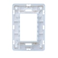 Suporte Unno 4x2 Branco Abb