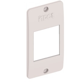 TAMPA CONDULETE PVC BRANCA 3/4 02 TECLAS INPOL