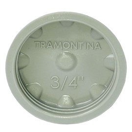 Tampão Condulete PVC 3/4” Tramontina