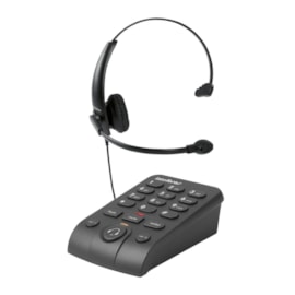 Telefone HeadSet HSB50 Preto Intelbras Telefone HeadSet HSB50 Preto Intelbras