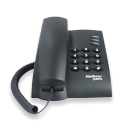 Telefone Pleno com Fio Preto Intelbras Telefone Pleno com Fio Preto Intelbras