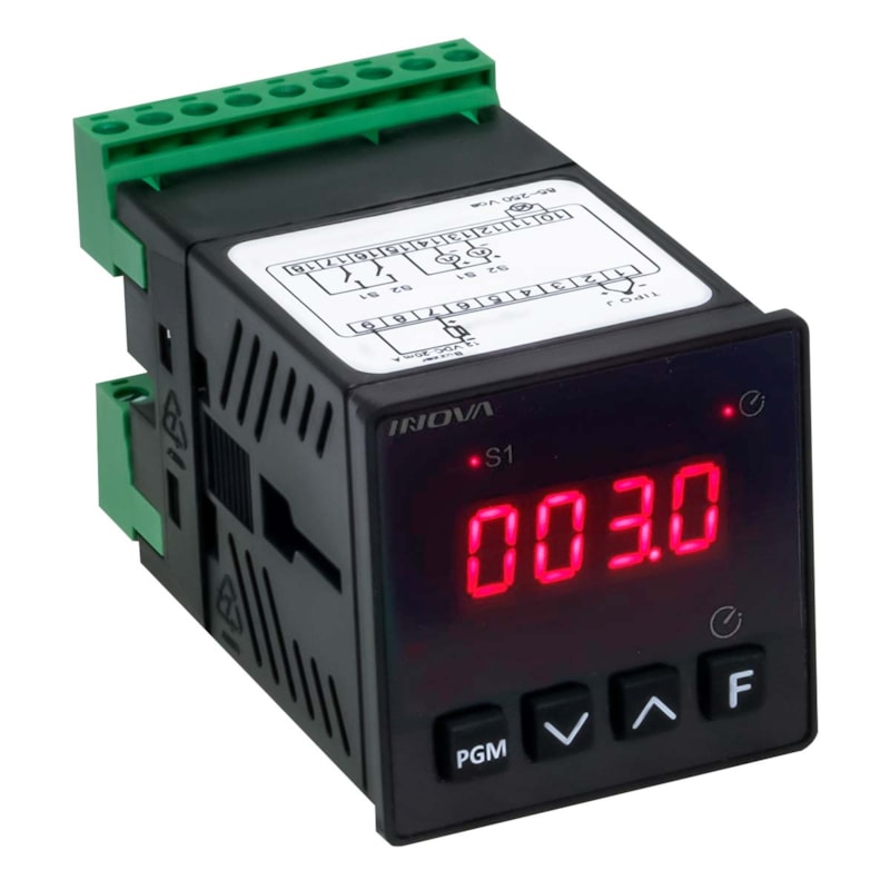 Temporizador Digital Inv-Ta3-01-H Cíclico E Normal 85 E 250VCA 48x48MM Inova