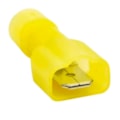 Terminal Isolado Total Macho 4,0/6,0Mm Amarelo Com 100Un Eletrorastro