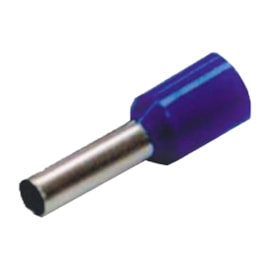 Terminal Pino Tubular 2,5MM Azul Com 100 Unidades Rohdina