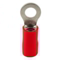 Terminal Pré-Isolado Anel 10Mm Vermelho-6 Com 100Un Eletrorastro