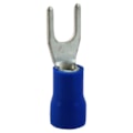 Terminal Pré-Isolado tipo Forquilha 2,5mm Azul com 100 unidaes Rohdina