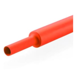 Termocontratil W6vm 6,5MM  Até 3MM  Vermelho Frontec