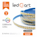 tFita LED  20W/M 6000K 12V  2280Lm/M Ip20 Dimerizavel Rolo 5M LA-7076 LEDart