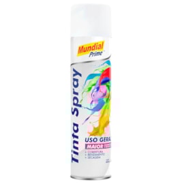 Tinta Spray Branco Brilhante Mundial Tinta Spray Branco Brilhante Mundial