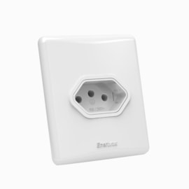 Tomada 10A Linha E SX Enerbras Tomada 10A Linha E SX Enerbras