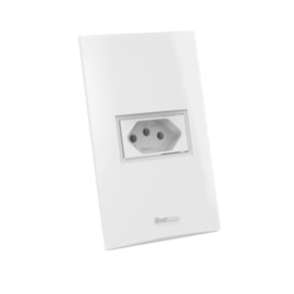 Tomada 4X2 20A Branca Beleze Enerbras Tomada 4X2 20A Branca Beleze Enerbras