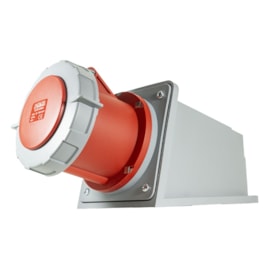 Tomada Blindada Sobrepor 3P+T 125A 380V Tl3S125643 Vermelho Metaltex