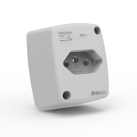 Tomada de Sobrepor 10A Branca Standard Enerbras Tomada de Sobrepor 10A Branca Standard Enerbras