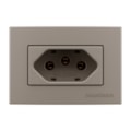 Tomada Para Moveis Sleek 20A Argila Margirius