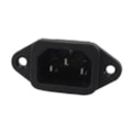 Tomada Tb-569 Preta Conector Iec 10A 250V Ttic-569 Arsolcomp