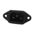 Tomada Tb-569 Preta Conector Iec 10A 250V Ttic-569 Arsolcomp