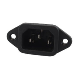 Tomada Tb-569 Preta Conector Iec 10A 250V Ttic-569 Arsolcomp