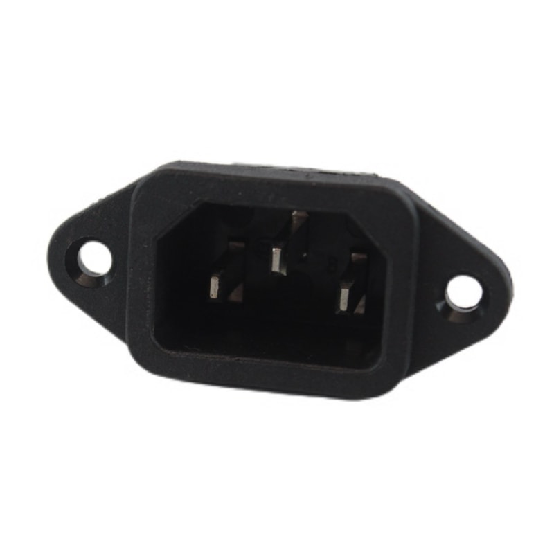 Tomada Tb-569 Preta Conector Iec 10A 250V Ttic-569 Arsolcomp
