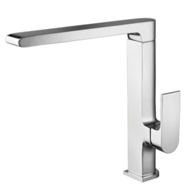 Torneira Bancada Para Cozinha Monocomando Like Chrome Em Metal Lorenzetti