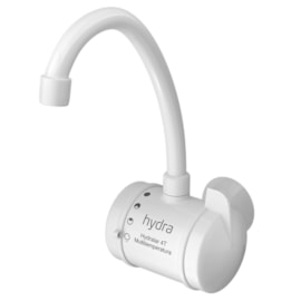 Torneira Elétrica de Parede Hydralar Branca 4 Temperaturas 5500W 127V Hydra Torneira Elétrica de Parede Hydralar Branca 4 Temperaturas 5500W 127V Hydra