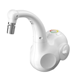 Torneira Elétrica de Parede Lumen Branca 5500W 220V Hydra Torneira Elétrica de Parede Lumen Branca 5500W 220V Hydra