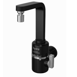Torneira Elétrica de Parede Slim Preta 4 Temperaturas 5500W 220V Hydra Torneira Elétrica de Parede Slim Preta 4 Temperaturas 5500W 220V Hydra