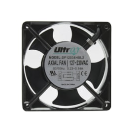 Ventilador de Painel 120x120x38 127/230V Embutido DF12038HSL2 Rolamentado Maxtech Ventilador de Painel 120x120x38 127/230V Embutido DF12038HSL2 Rolamentado Maxtech