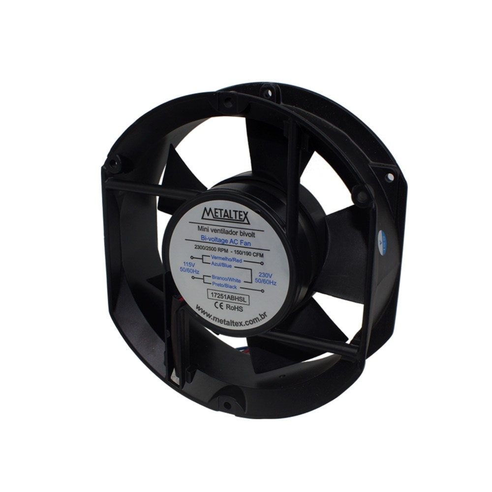 テンプルページ Ventilador De Painel 172x150x51Mm Bivolt 17251Abhsl Sleev Metaltex