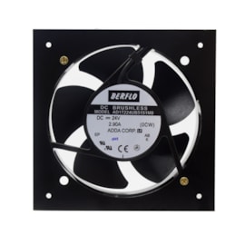 Ventilador de Painel 172x150x55 24VCC Embutido AD17224UB5151M0 Rolamento Maxtech Ventilador de Painel 172x150x55 24VCC Embutido AD17224UB5151M0 Rolamento Maxtech