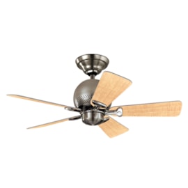Ventilador de Teto Orbit Niquel 5 Pás 127V Hunter Ventilador de Teto Orbit Niquel 5 Pás 127V Hunter