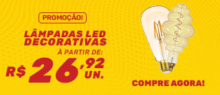 Iluminação Decorativa em Promoção