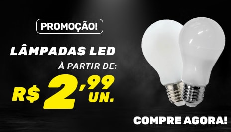 Lâmpada LED Bulbo em promoção